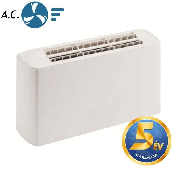 ActionClima FX-VA fan-coil, 4 csöves, parapet, burkolatos, alsó beszívású